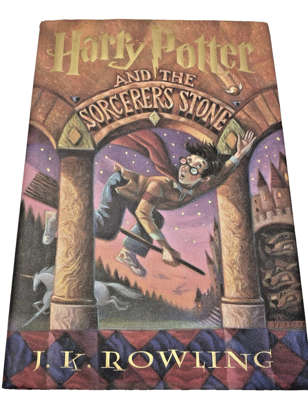 Harry Potter Sorcerer’s Stone HC 1998 First American Edition w/ Dust Jacket